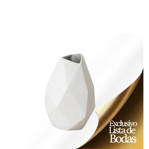Jarron de Porcelana Blanco